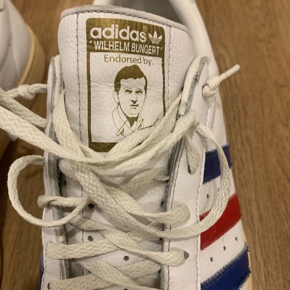 Adidas “Endorsed by Wilhelm Bungert” retro style sneakers! - Picture 4 of 8